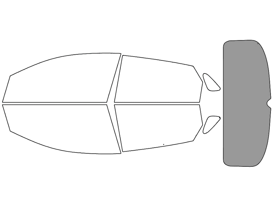 Rear Windshield - 50%