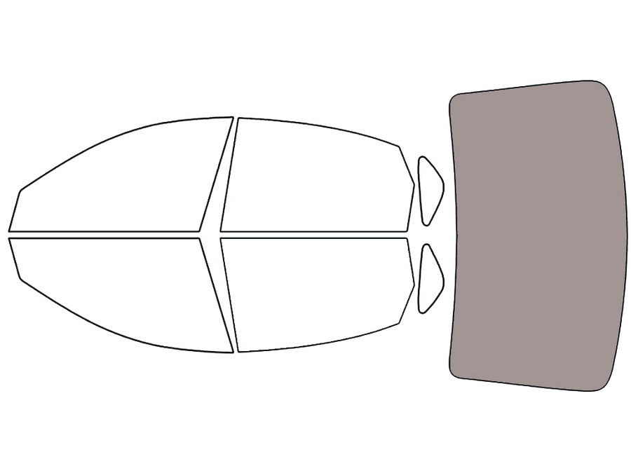 Rear Windshield - 50%