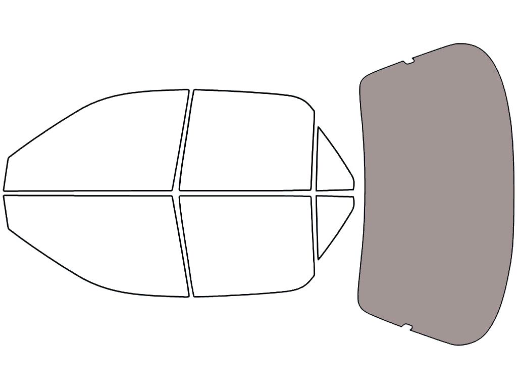 Rear Windshield - 50%