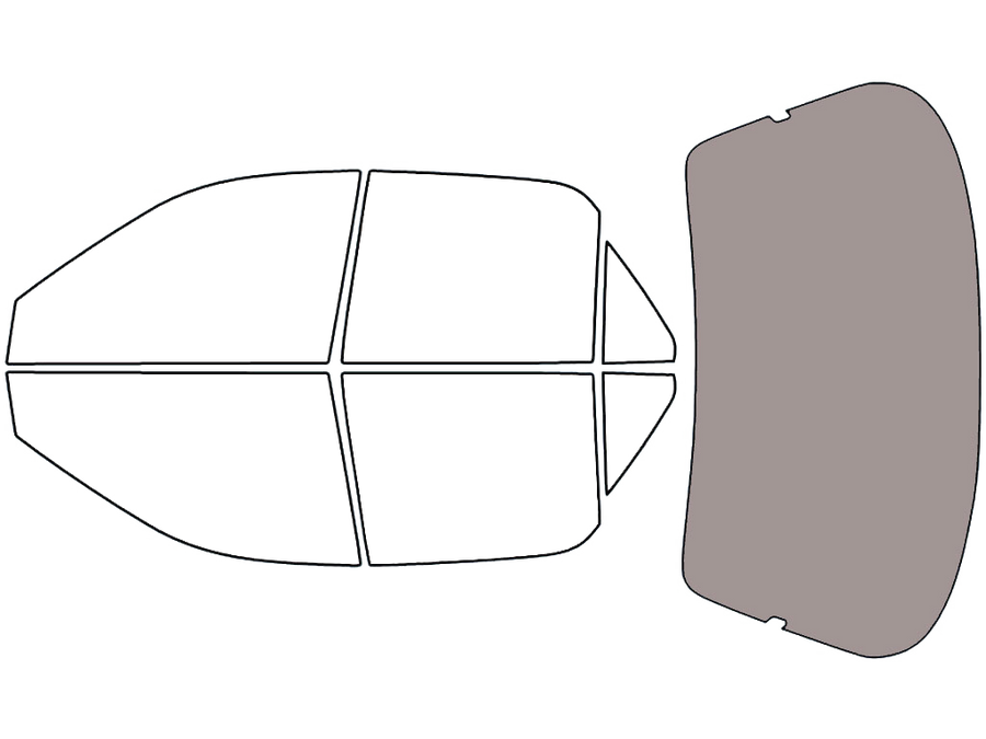 Rear Windshield - 50%
