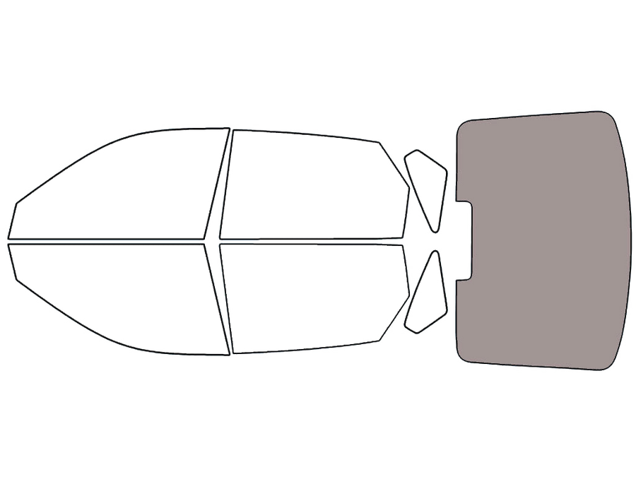 Rear Windshield - 50%