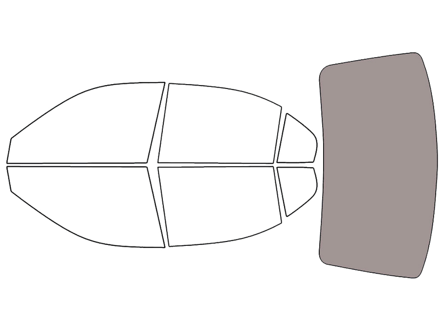 Rear Windshield - 50%