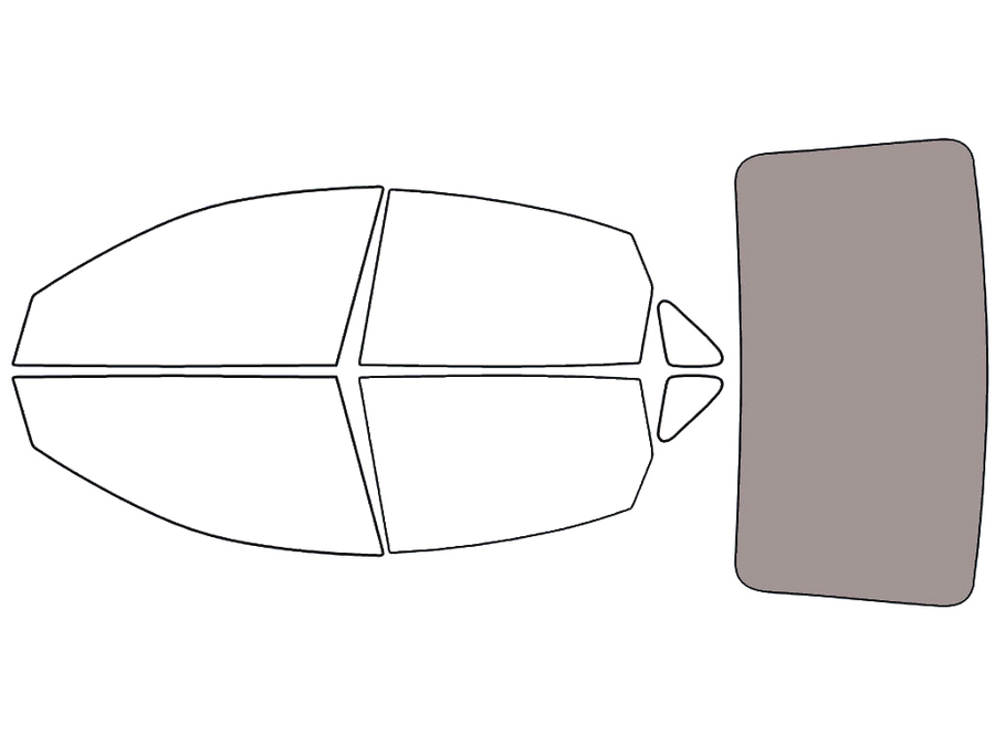 Rear Windshield - 50%