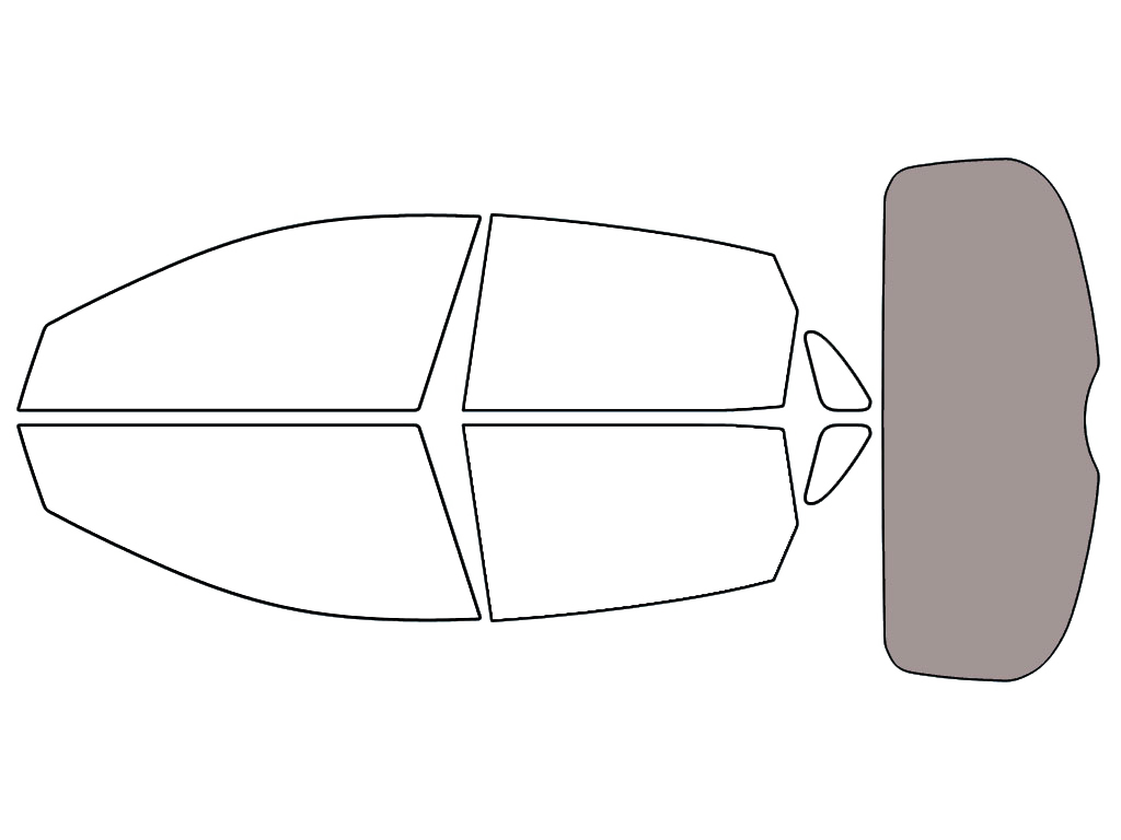 Rear Windshield - 50%