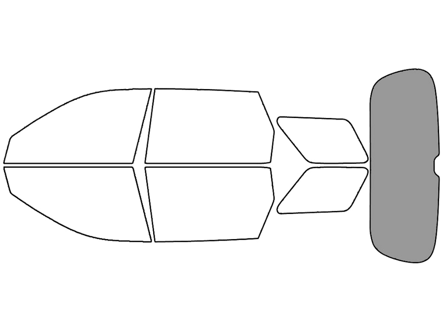 Rear Windshield - 50%