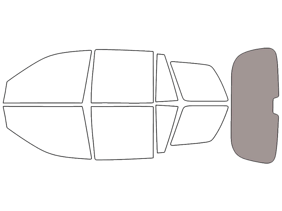 Rear Windshield - 50%