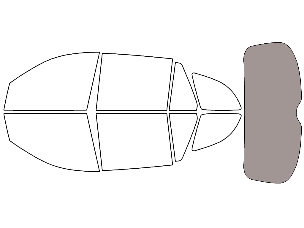 Rear Windshield - 50%