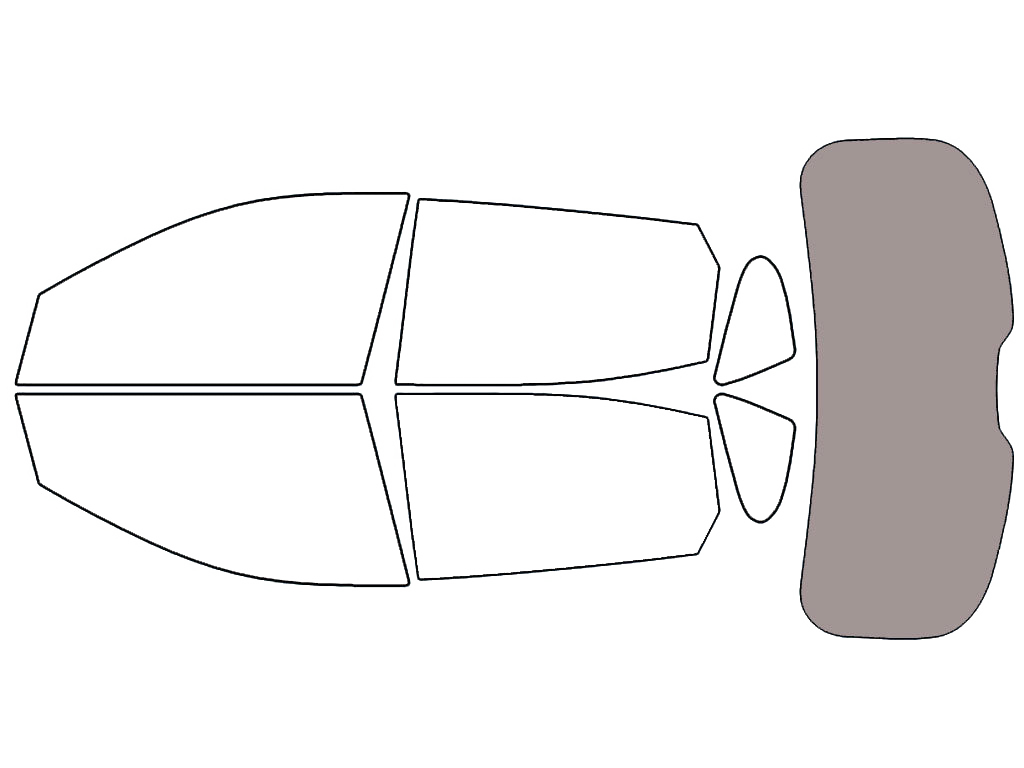 Rear Windshield - 50%
