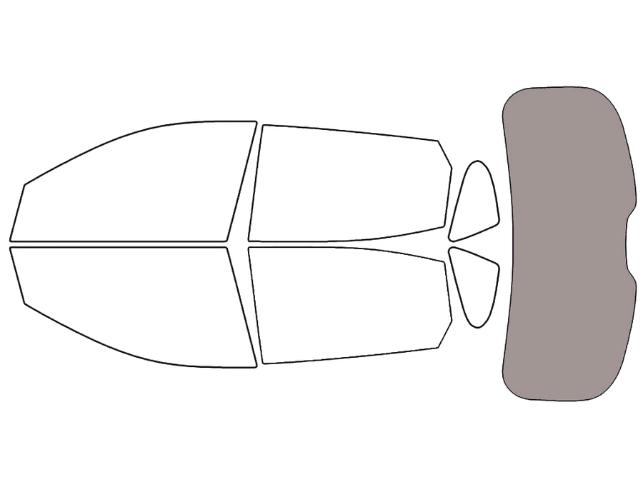 Rear Windshield - 50%