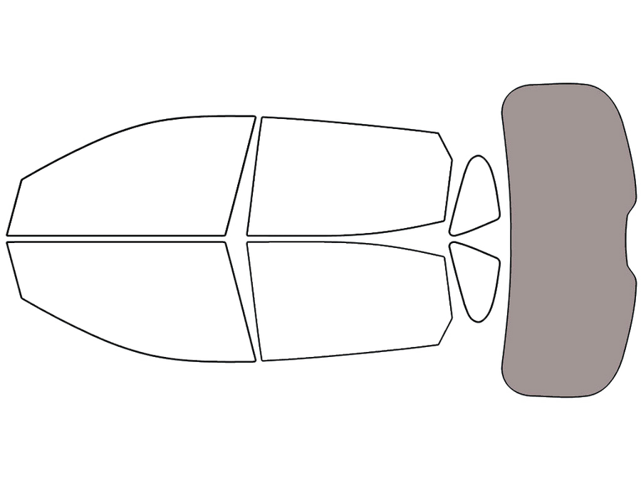 Rear Windshield - 50%