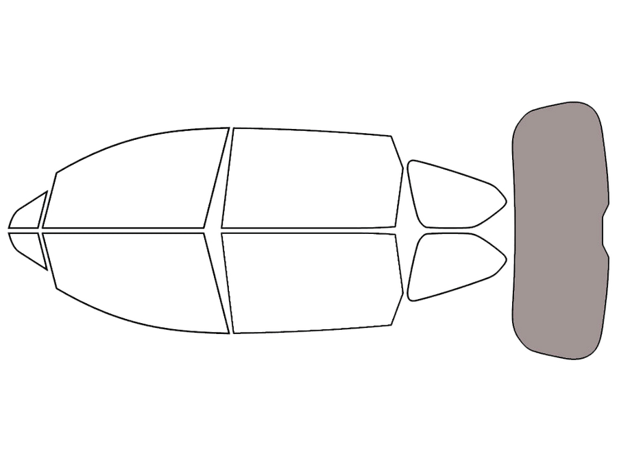 Rear Windshield - 50%