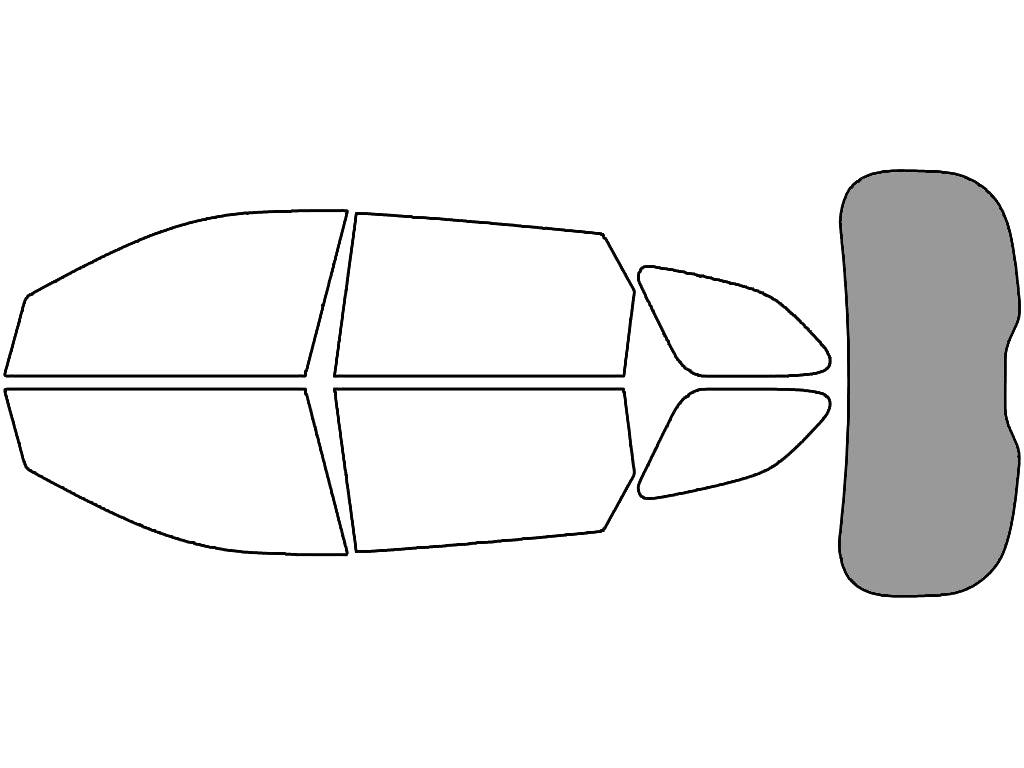 Rear Windshield - 50%