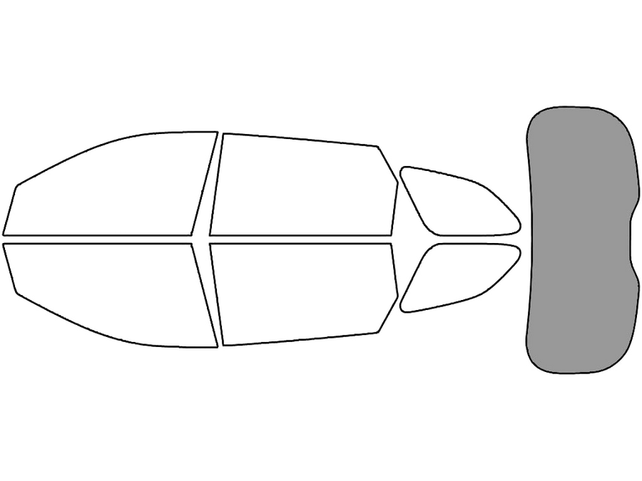 Rear Windshield - 50%