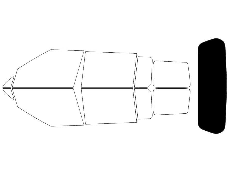 Rear Windshield - 5%