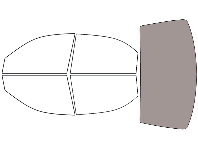 Rear Windshield - 50%