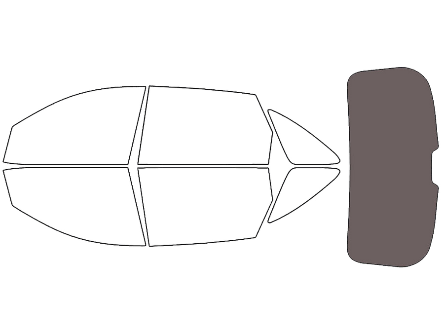 Rear Windshield - 50%
