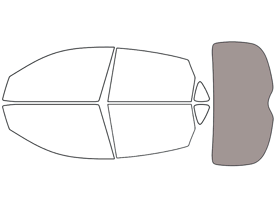 Rear Windshield - 50%
