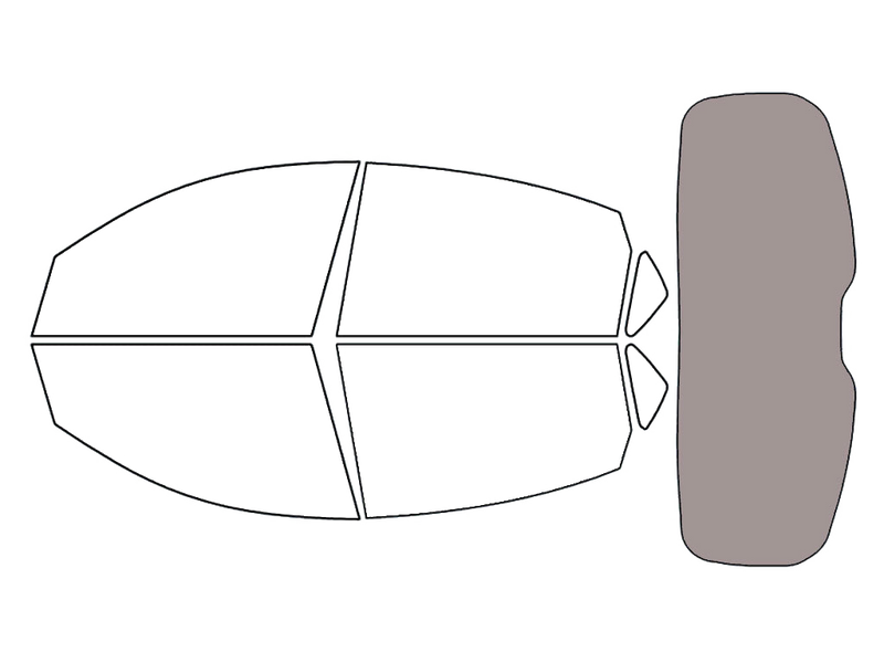 Rear Windshield - 50%