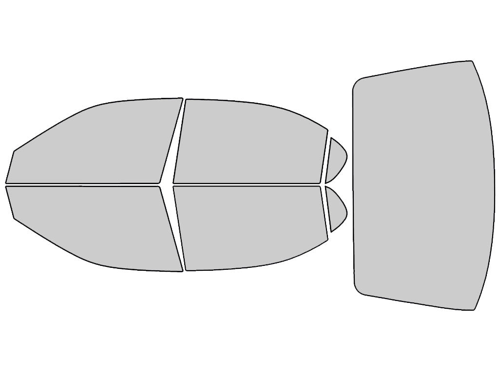 Avery Dennison Infiniti I30 2000-2001 NR Nano Ceramic IR Precut Window Tint Kit