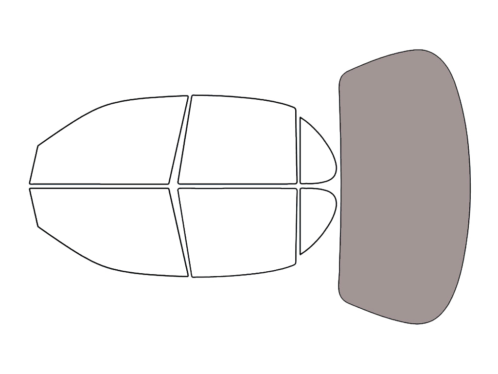 Rear Windshield - 50%