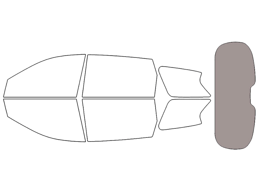Rear Windshield - 50%
