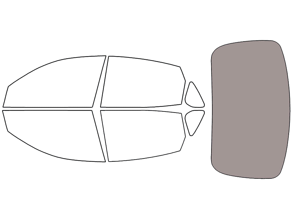Rear Windshield - 50%