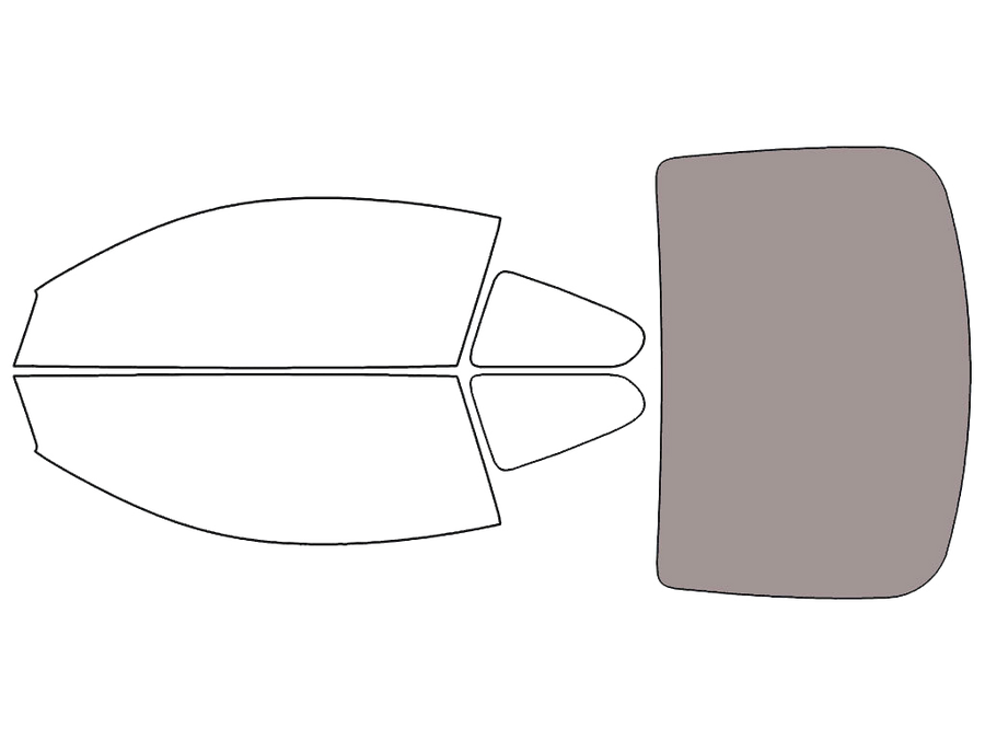 Rear Windshield - 50%