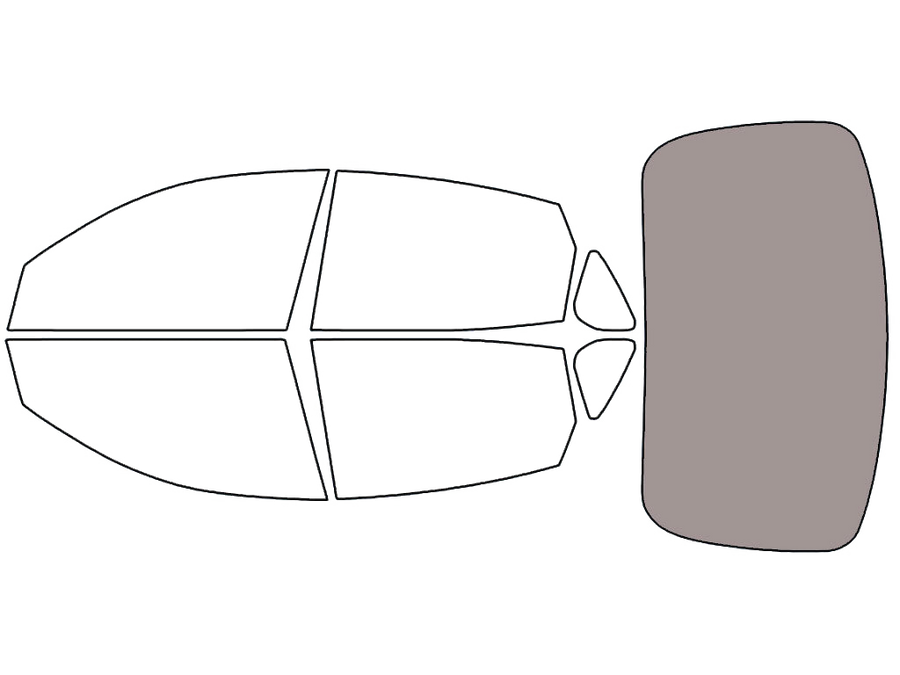 Rear Windshield - 50%