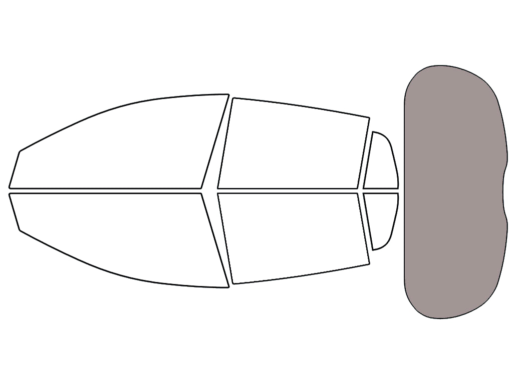 Rear Windshield - 50%