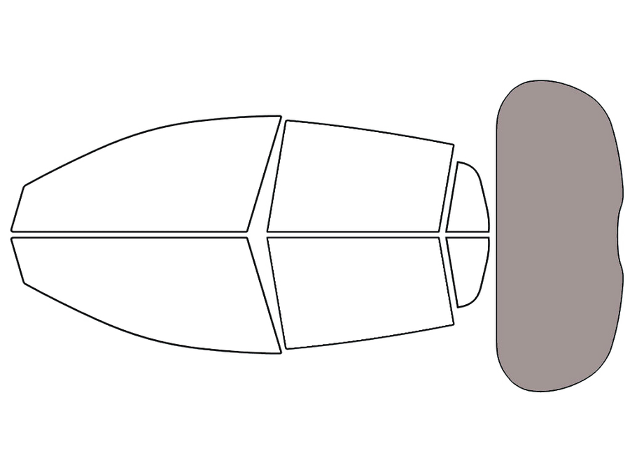 Rear Windshield - 50%