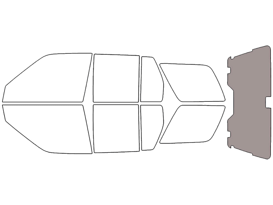 Rear Windshield - 50%