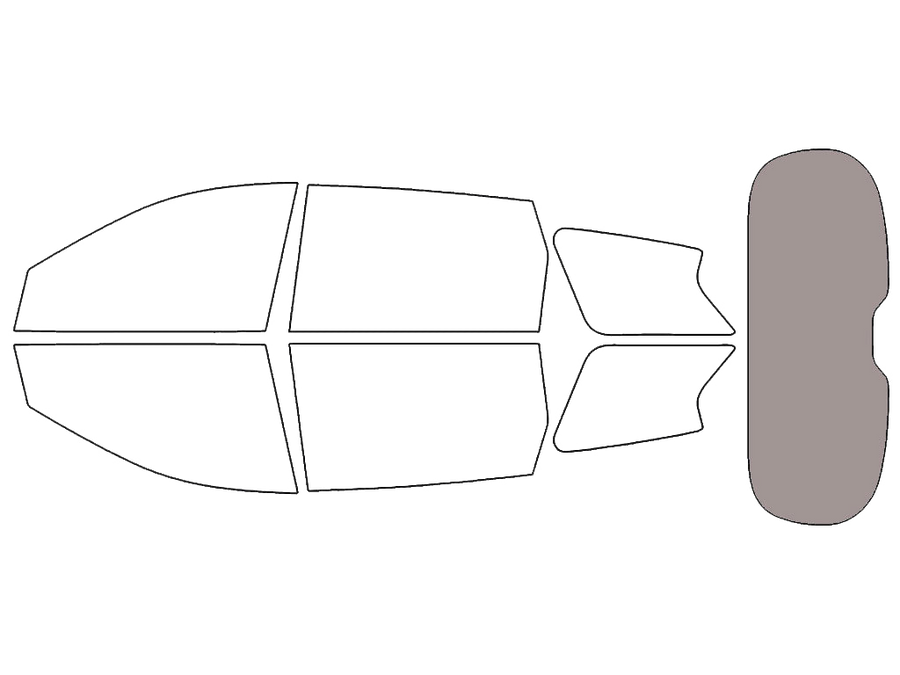 Rear Windshield - 50%