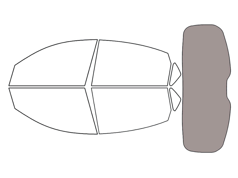 Rear Windshield - 50%