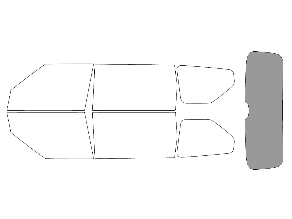 Rear Windshield - 50%