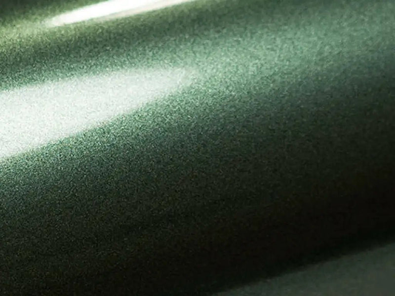 DIY Inozetek SuperGloss Metallic Racing Green vinyl wrap color swatch sample
