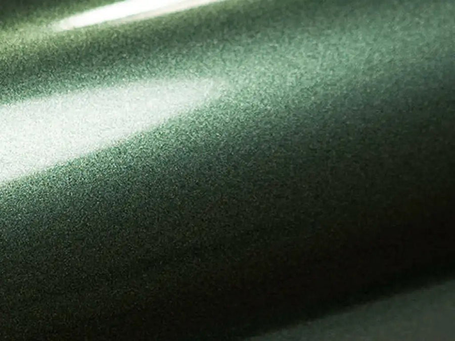 DIY Inozetek SuperGloss Metallic Racing Green vinyl wrap color swatch sample