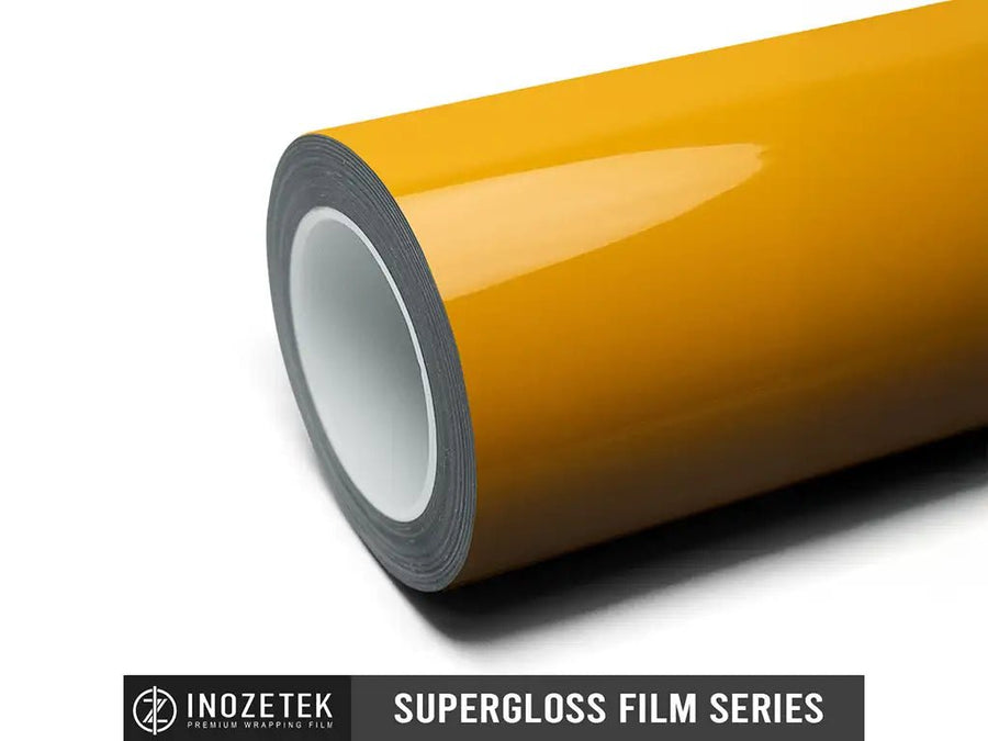 DIY Inozetek SuperGloss Signal Yellow vinyl wrap vinyl wrap roll