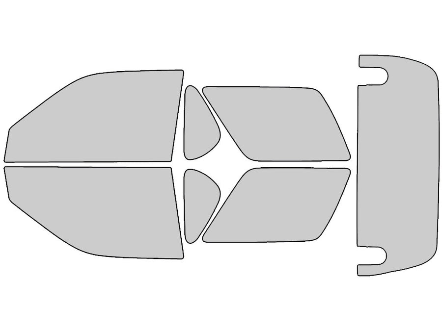 Avery Dennison Isuzu Amigo 1998-2000 HP Pro Precut Window Tint Kit