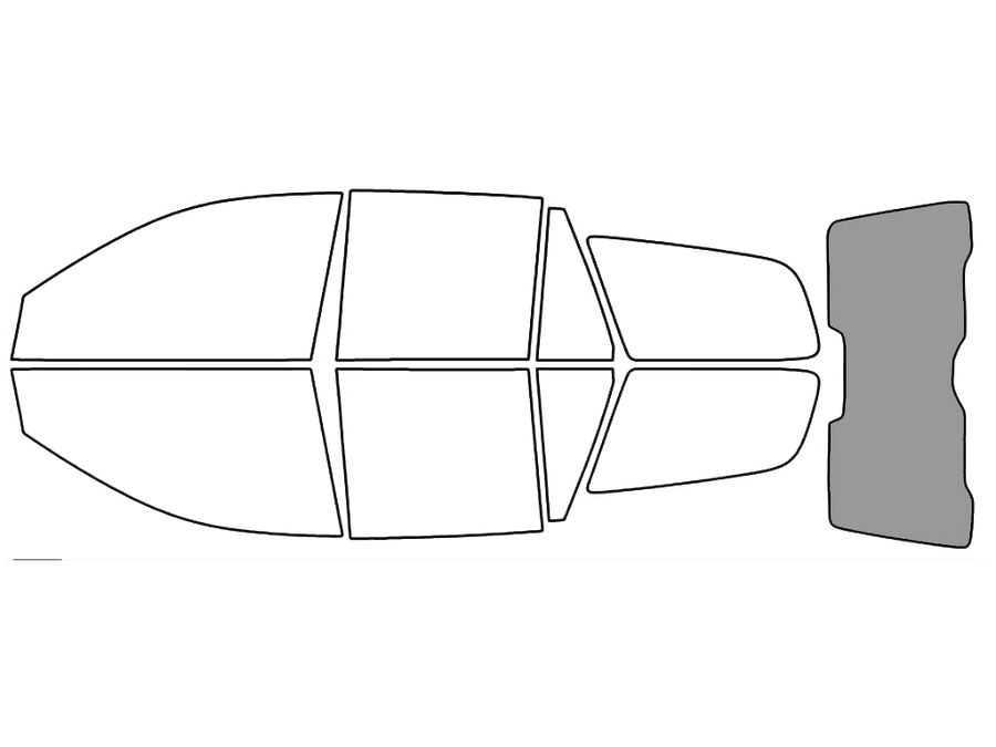 Rear Windshield - 50%