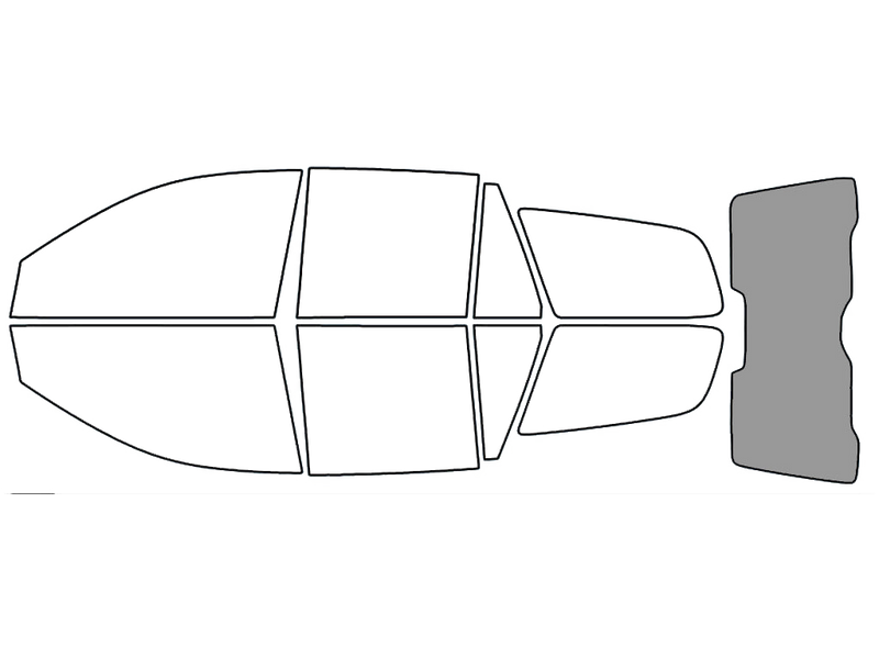 Rear Windshield - 50%