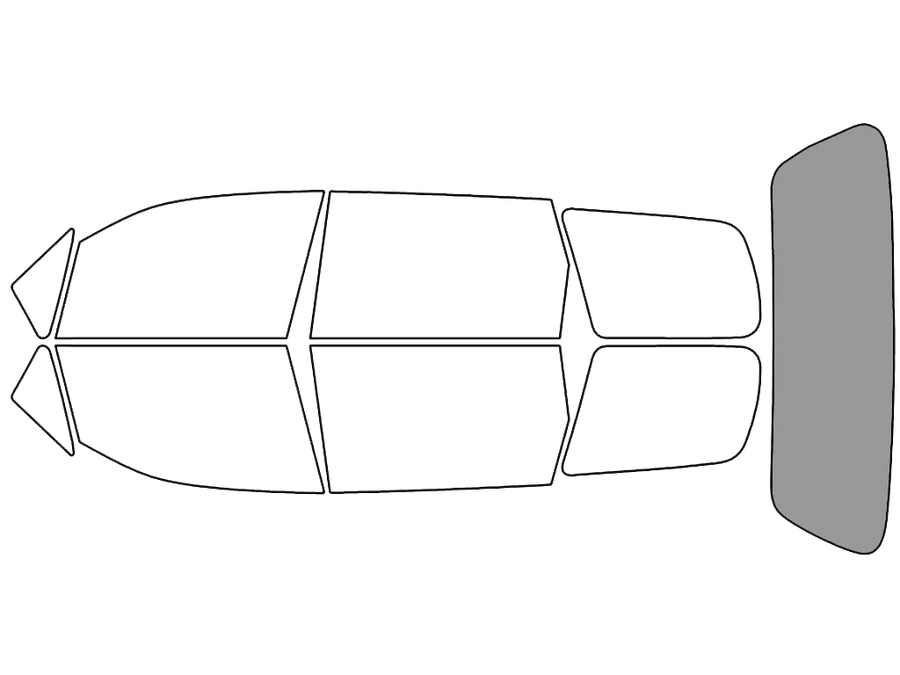 Rear Windshield - 50%