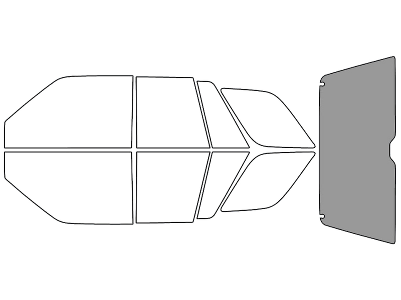 Rear Windshield - 50%