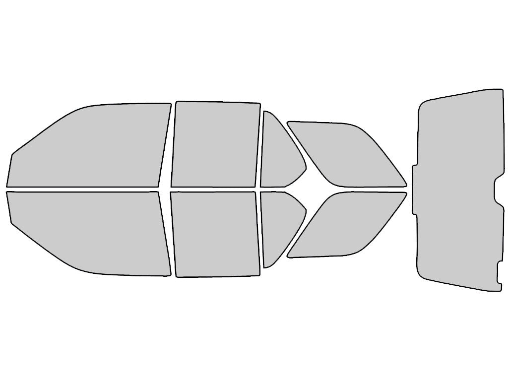 Avery Dennison Isuzu Rodeo 1998-2004 NR Nano Ceramic IR Window Tint Kit