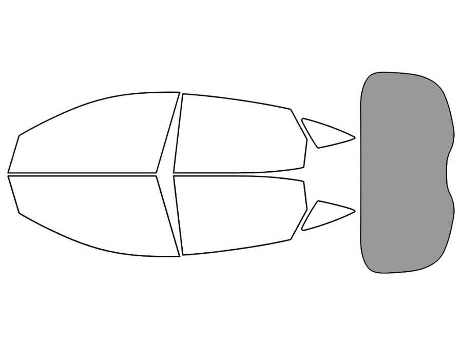 Rear Windshield - 50%