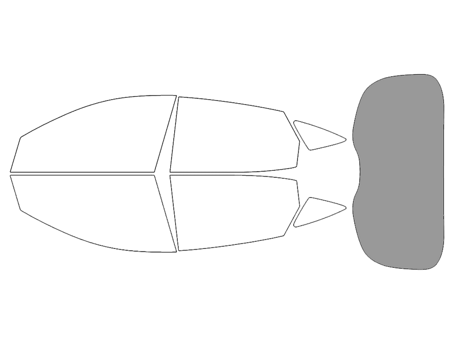 Rear Windshield - 50%