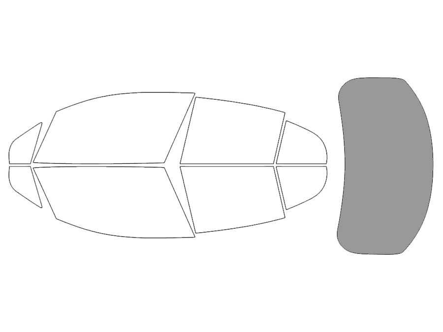 Rear Windshield - 50%