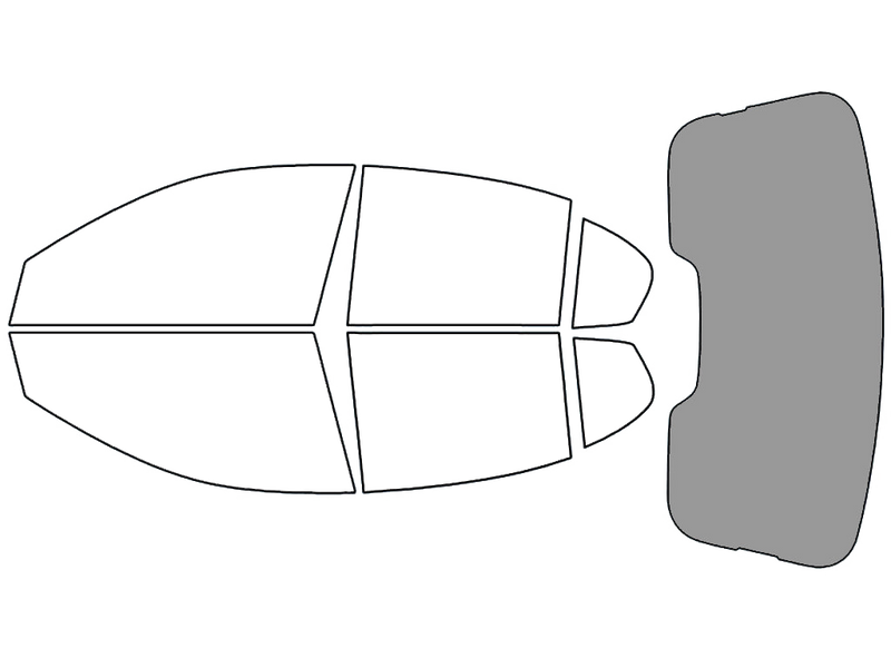Rear Windshield - 50%
