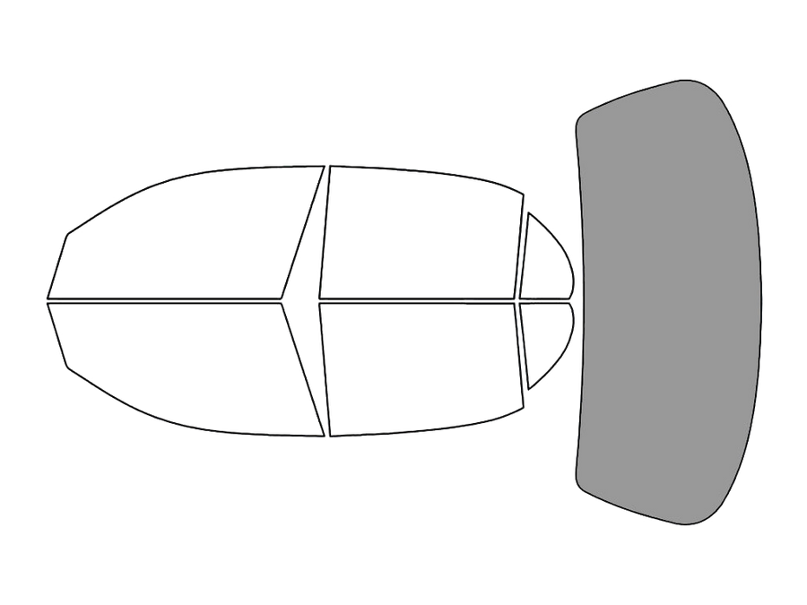 Rear Windshield - 50%