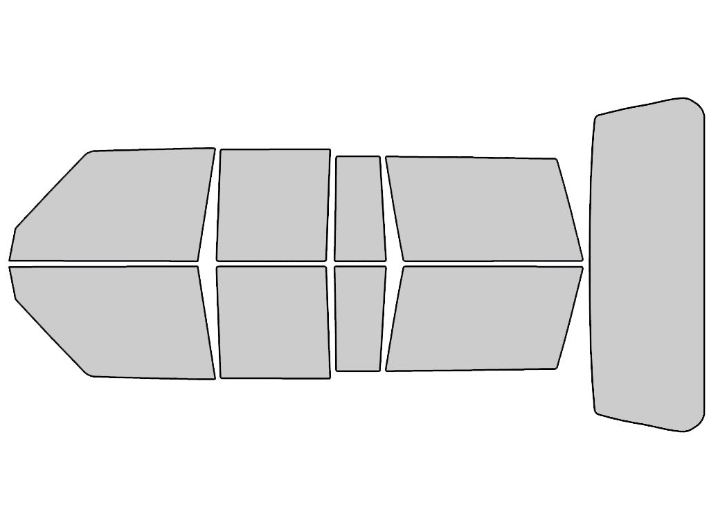 Avery Dennison Jeep Cherokee 1997-2001 4 Door NR Nano Ceramic IR Precut Window Tint Kit