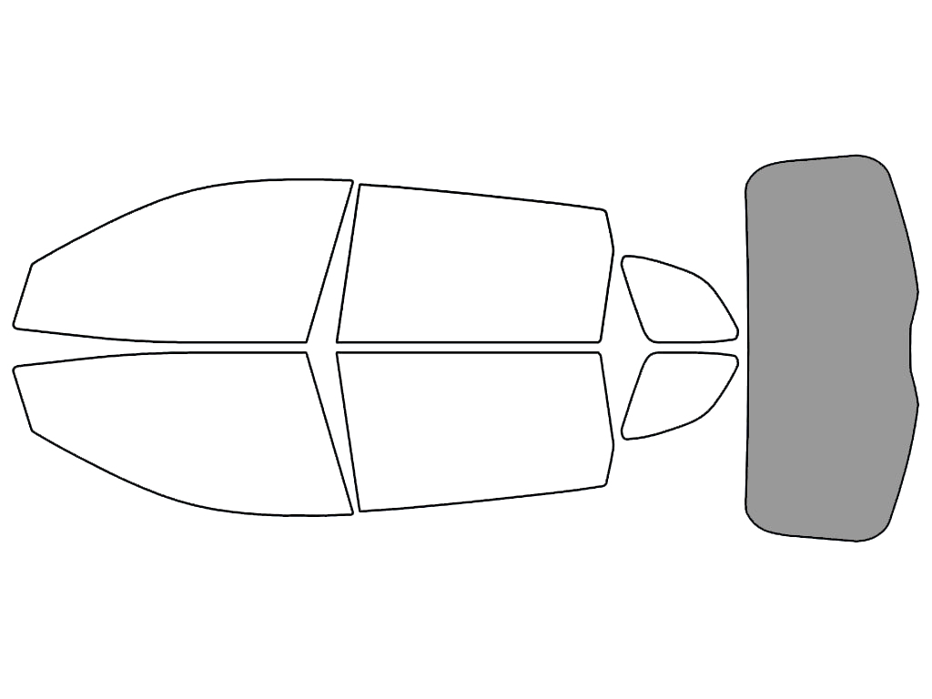 Rear Windshield - 50%
